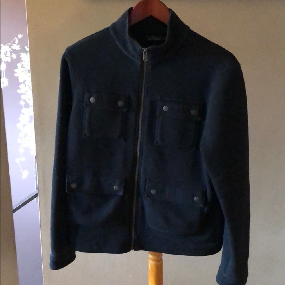 Men’s Marc Anthony Suede Bomber Jacket